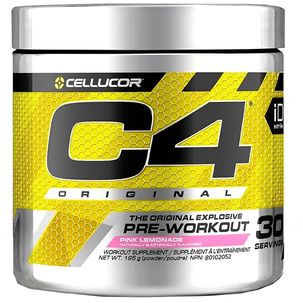 Polvo Pre Entrenamiento C4 Cellucor Pre-workout 195gr 30 Servicios